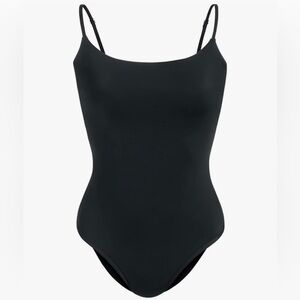 Knix Leakproof Period Swimsuit UPF 50+ Fabric Swimwear- Machine Washable - Black